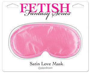 Fetish Fantasy Series Satin Love Mask -pink.red.black.white - Condom-USA
 - 1