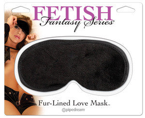 Fetish Fantasy Series Fur Lined Love Mask - Condom-USA