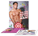 Bachelorette Party Favors Pin The Macho On The Man - Condom-USA - 2
