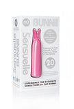 Sensuelle Bunny 2 -20 Function Vibe Pink - Condom-USA - 2