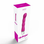 VeDO Quiver Mini Vibe Hot in Bed Pink - Condom-USA - 2