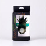 ZIGGY POT LEAF USB Rechargeable Vibrating Erection Enhancer Ring